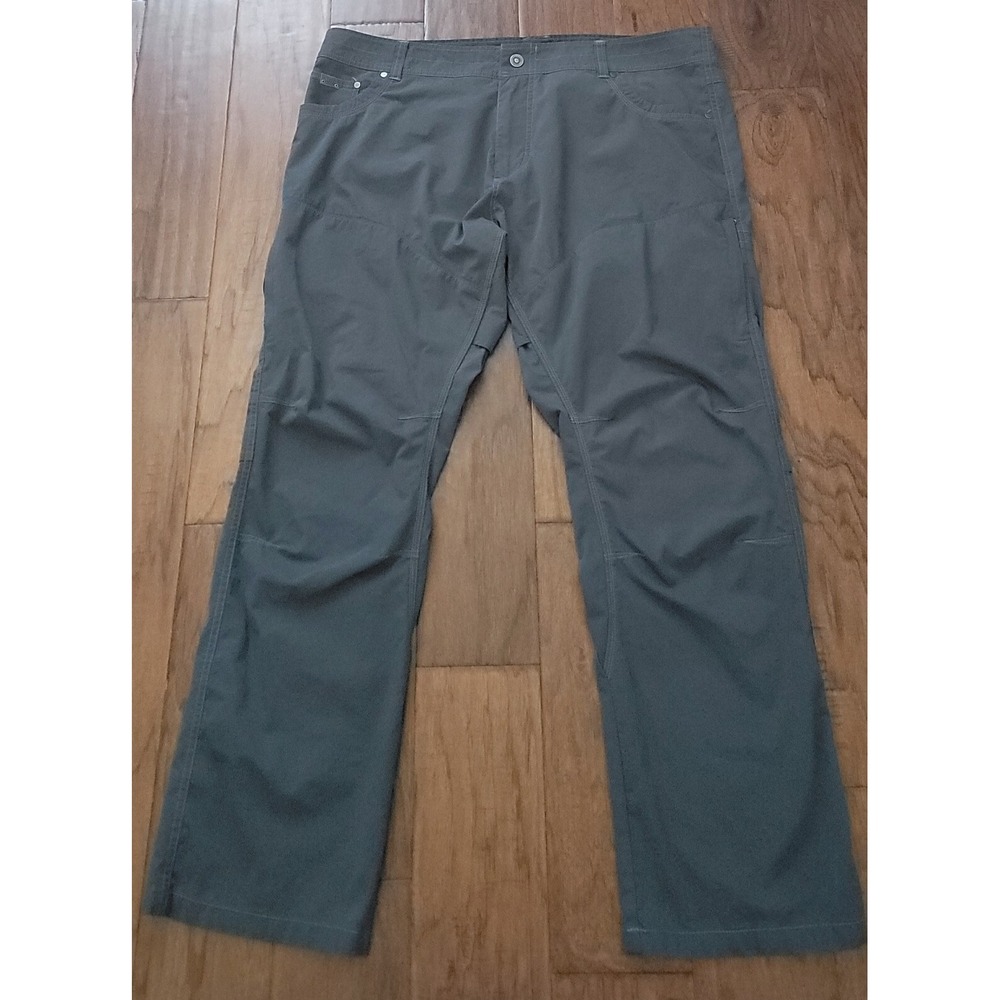 Kuhl Gray Silencr Hiking Outdoors Camp Lightweight‎ Stretch Pants Sz 40x30 Men's